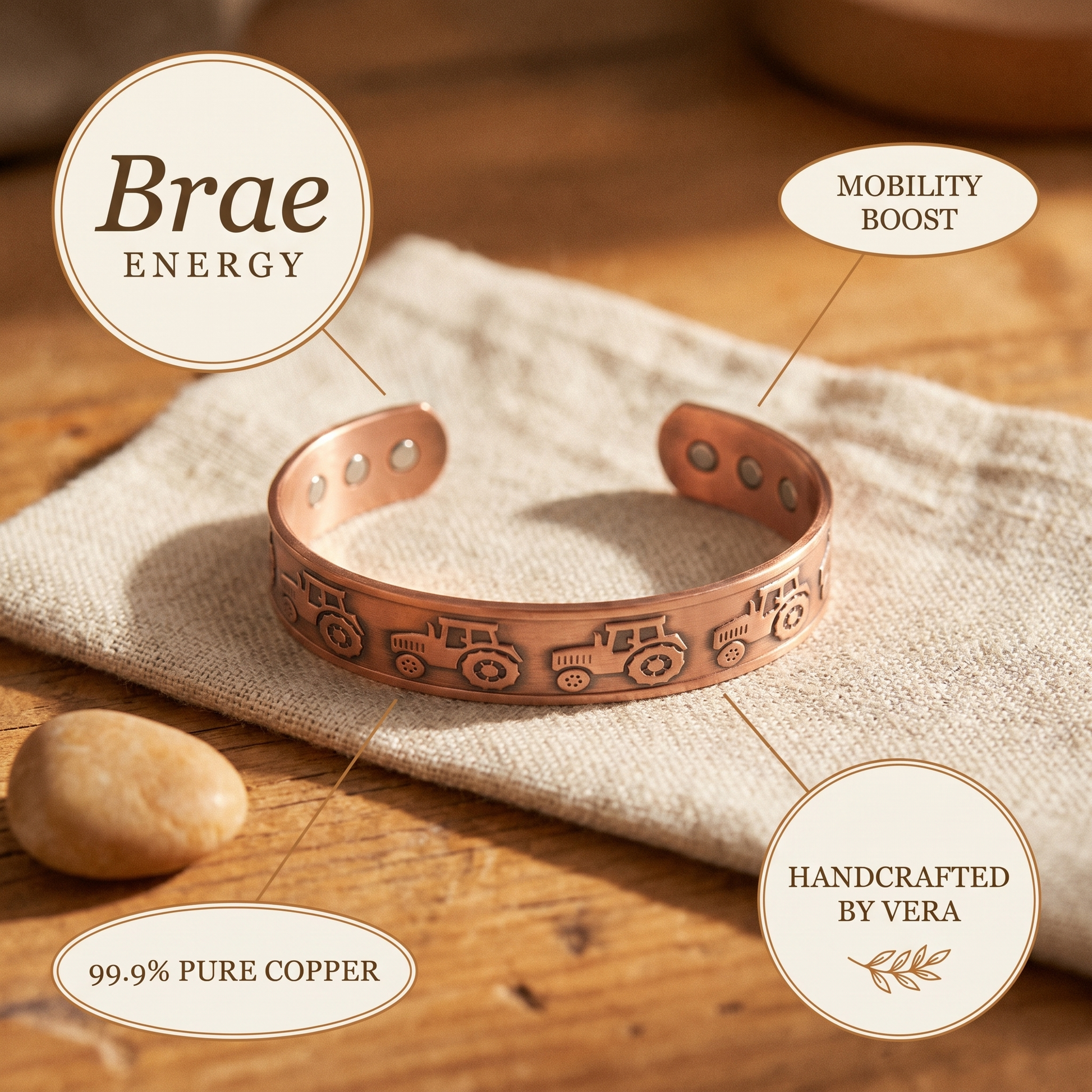 Cuvera Brae Copper Bracelet