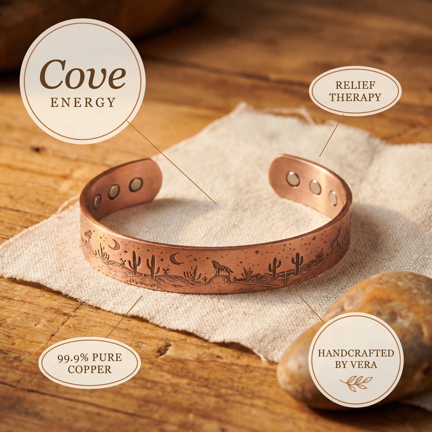 Cuvera Cove Copper Bracelet
