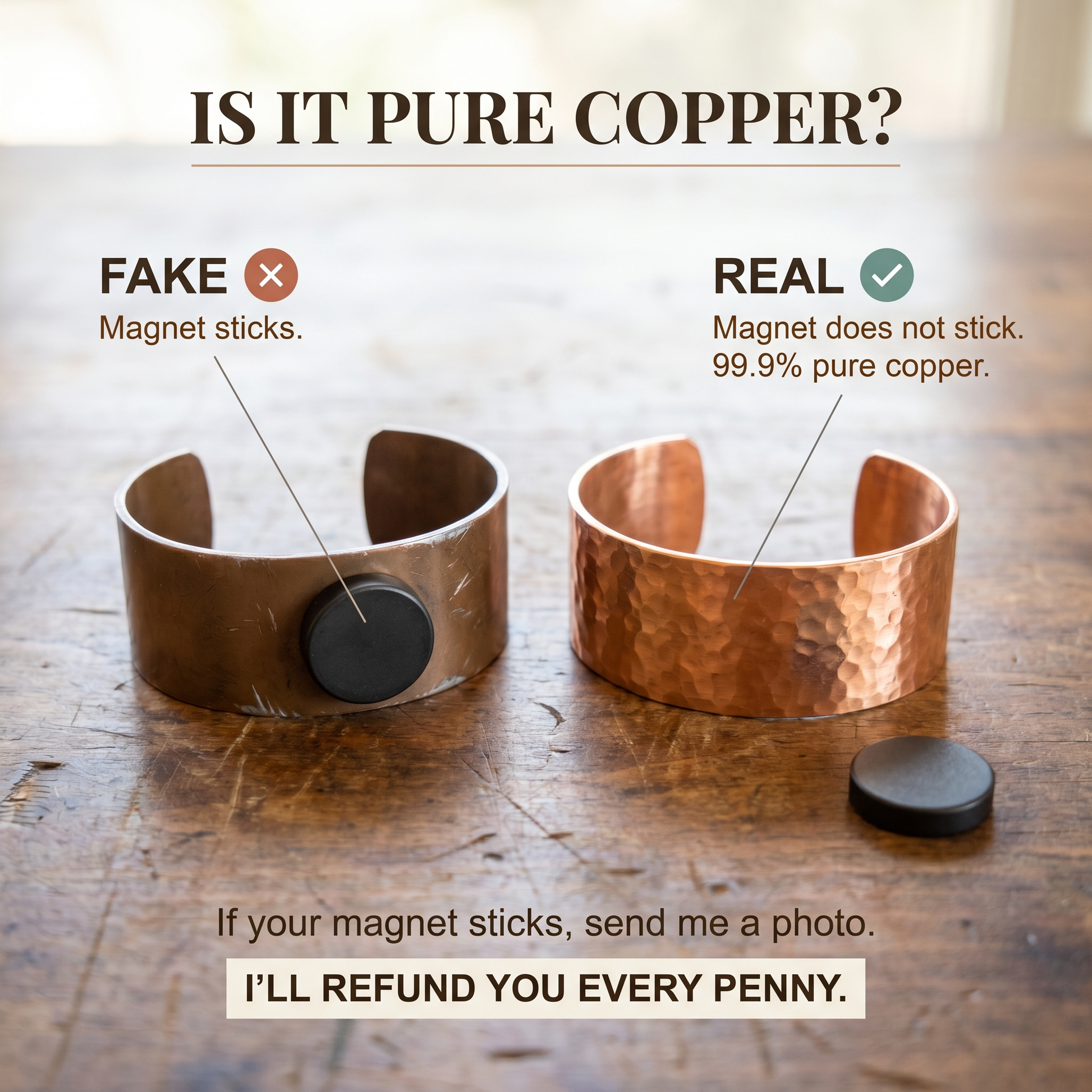 Cuvera Char Copper Ring