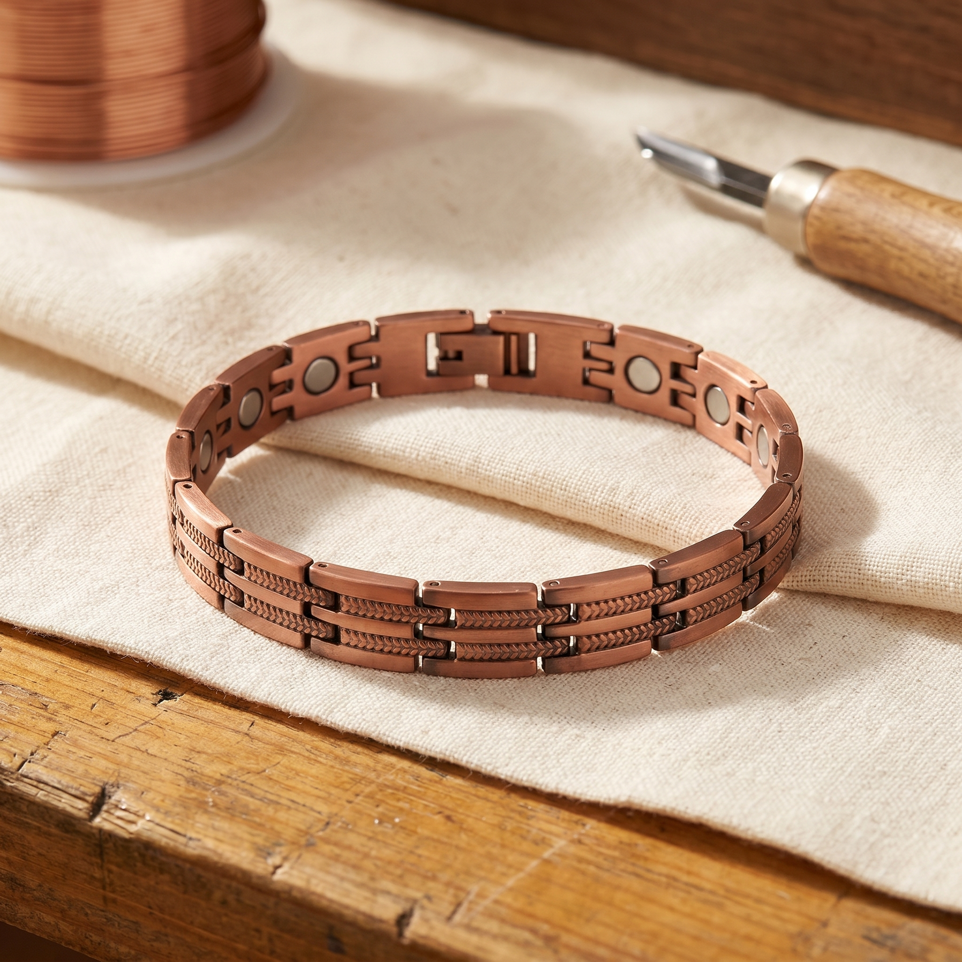 Cuvera Pike Men's Copper Bracelet