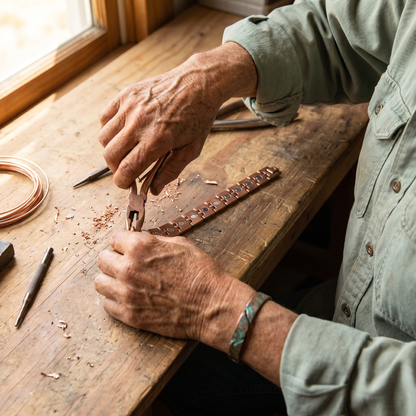 Cuvera Pike Men's Copper Bracelet