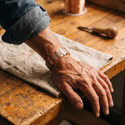 Cuvera Glen Men's Copper Bracelet