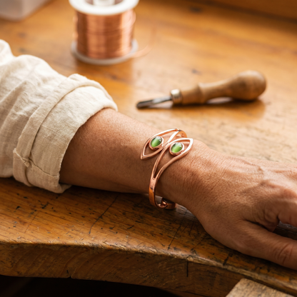 Cuvera Opal Copper Bracelet