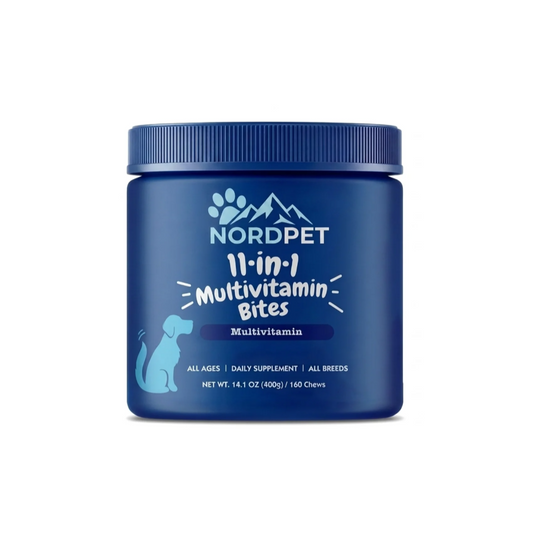 NordPet 11-in-1 Multivitamin Bites bottle